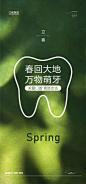 口腔立春海报-源文件