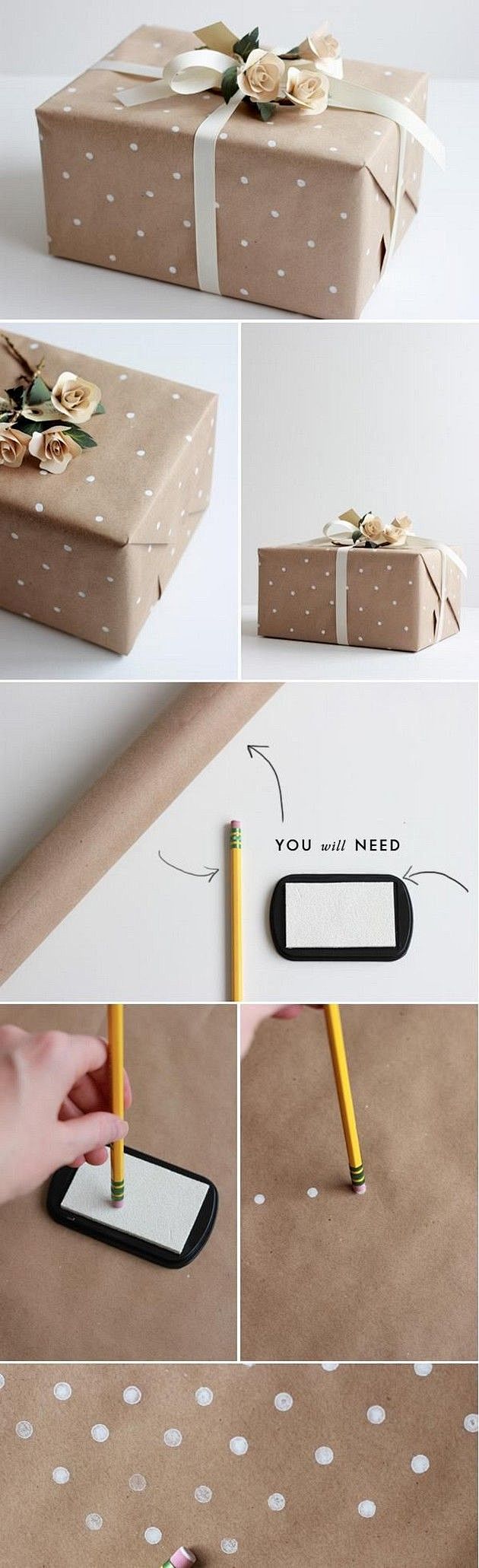 DIY Gift wrap ideas ...