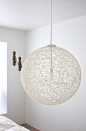 DIY pendent light: 