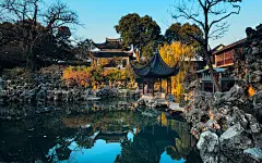 唯美苏州狮子林园林风景桌面壁纸_360图片_1774071693