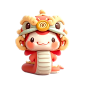 新年蛇年文化蛇PNG元素