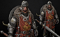 Riiick Kinght, Ali Farsangi : Hi guys, here is my latest game character base on a concept by Riiick https://blog.naver.com/riiick . i sculpted hi-poly with 3ds max and zbrush , texture done in Substance Painter, render is done Marmoset Toolbag 3. I hope y