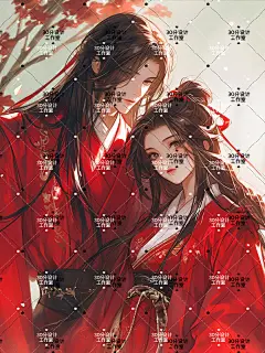 AI版权古风男女48