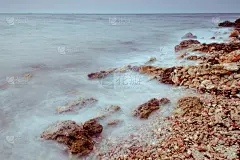 黑海,海岸线,塞瓦斯托波尔,克里米亚,水平画幅,岩石,无人,乌克兰,商务旅行,夏天