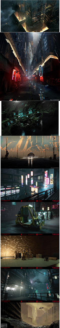 三角Cool采集到近未来机械建筑概念等