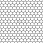 六角网格单元格矢量无缝模式.