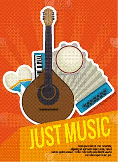 乐器,计算机图标,舞台,华丽的,创造力,高雅,音乐,图像,矢量,表演