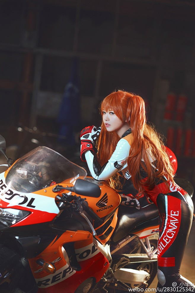 机车少女 御纸的采集 骑手 cosplay 服装参考 人物动作参考