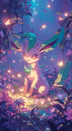 宝可梦壁纸Ⅰ叶伊布_4_皮卡皮卡丘null_来自小红书网页版