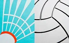 纸 papercraft papercutting 球球运动足球清洁简约篮球足球网球社论耐克