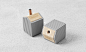 tripleliving tiny city soft concrete stationery