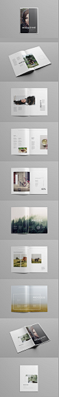 Magazine Template on Behance