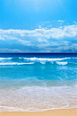 唯美沙滩海景风光手机壁纸 320x480