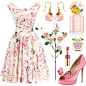 A fashion look from March 2015 featuring special occasion dresses, platform shoes and janna conner jewelry. Browse and shop related looks.@北坤人素材