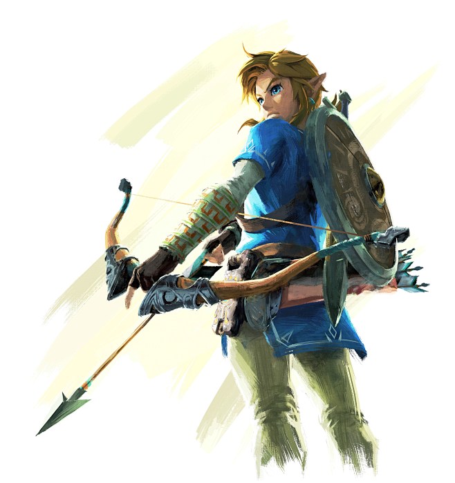 WiiU《塞尔达传说 原野之息》高清原画...
