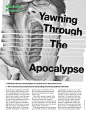 Many layouts from Businessweek - Tracy Ma : Art direction, illustration and type design<br/> <br/>Creative Director: Richard Turley<br/>Sriracha: Photograph by Jamie Chung, photo editor Emily Keegin<br/>Damascus: Photo illustration