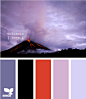 more volcanic hues