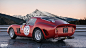 Ferrari 250 GTO : The Ferrari 250 GTO is a GT car produced by Ferrari from 1962 to 1964 for homologation into the FIA's Group 3 Grand Touring Car category. It was powered by Ferrari's Tipo 168/62 V12 engine.The "250" in its name denotes the disp