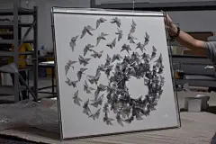 卡塞尔艺术 专业生产 手绘油画 实物画 手绘玻璃烈彩 晶瓷画 装饰画 ，微信电话：18028782250  QQ:285183959