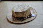 夏季草帽 日系遮阳帽 蛋糕帽