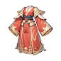 02310-2358397991-Game icons,(((Red wedding attire))),flowers,tassels,jewelry,enhanced edges,ink edges,jewelry,ruby,no humans,simple background,fu