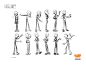 '' Rafadan Tayfa''Personality & Gesture development : here is  my personality and gesture development work which i did for'' Rafadan Tayfa '' animated series.