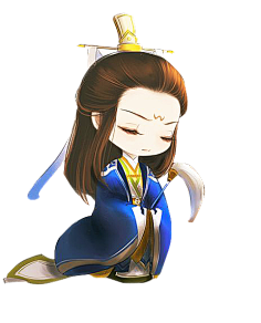 改描述/来源网络(@虞书辄)抠图采集沐青水采集到古风q版1q版古装poocg