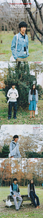#写真# Factotum,sunday at the park,女model是我喜欢的mona～～～，pic from streetjack 2012.3月号