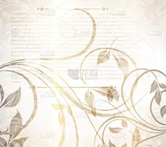 手绘花卉背景的鲜花，复古夏季设计贺卡矢量.