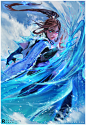 KATARA!, Ross Tran : Drawing KATARA!! I've always wanted to be a Waterbender and this was seriously one of my favorites to create. Hope you enjoy it!!