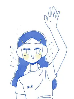 非常适合新手临摹的一组插画哦，尤其是对人物的结构位置，简单又好画。#设计秀# 

作者：유 리 ​​​​