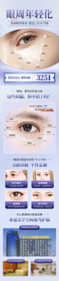 医美护肤美容眼周年轻化专题介绍详情页-志设网-zs9.com