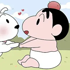 蜡笔小新情侣头像