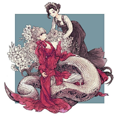 故森涩采集到魔物娘
