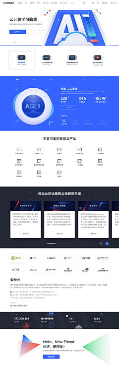 ui雪姐的杂货铺采集到UI-科技信息网站