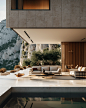 Villa interior design  architecture visualization design exterior Interior archviz villa design villa interior