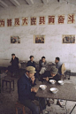Bruno Barbey, China, Yangshuo. In a restaurant. 1980.: 