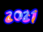 Bye 2020 / Hi 2021 Giphy Sticker