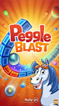 《peggie blast》可爱小马消除类游戏UI游戏界面_点击查看原图