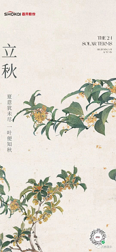 小不点0930采集到中式插画节气