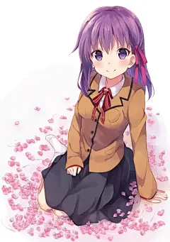 #二次元# 美女卡通女生少女头像壁纸高清手绘插画动漫素材 @宇飞视觉