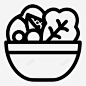 沙拉减肥食品食品图标 设计图片 免费下载 页面网页 平面电商 创意素材