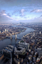 view from shard, london by mariusz kluzniak, via Flickr