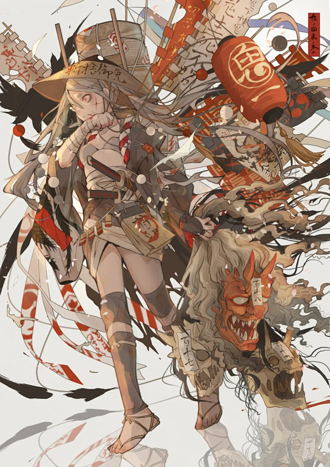 七原しえ/妖冶迷人的和风妖怪物语 诡谲又...