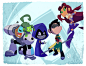 Teen Titans Gooooooooooo! by cheeks-74 on deviantART