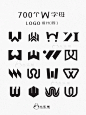 700个字母W的logo设计合集（一）