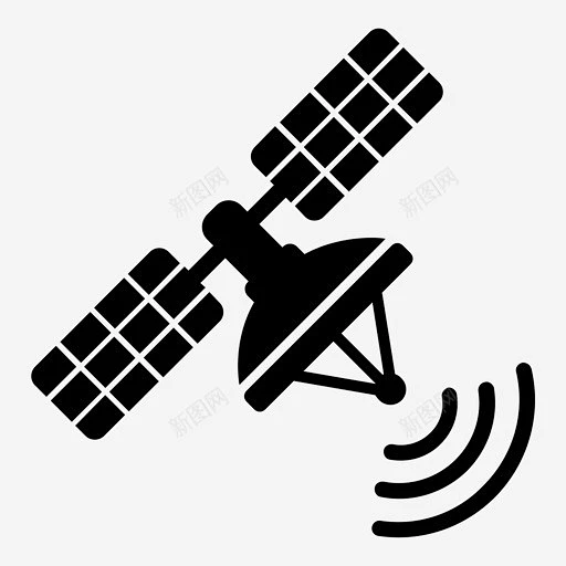 卫星地球静止天气预报图标 连接 icon 标识 标志 UI图标 设计图片 免费下载 页面网页 平面电商 创意素材-花瓣网