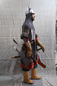 西方盔甲软甲类型服装