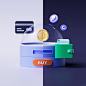 Crypto Currency 3D Illustrations pack (3)