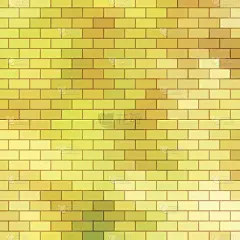 秋季主题背景与砖格